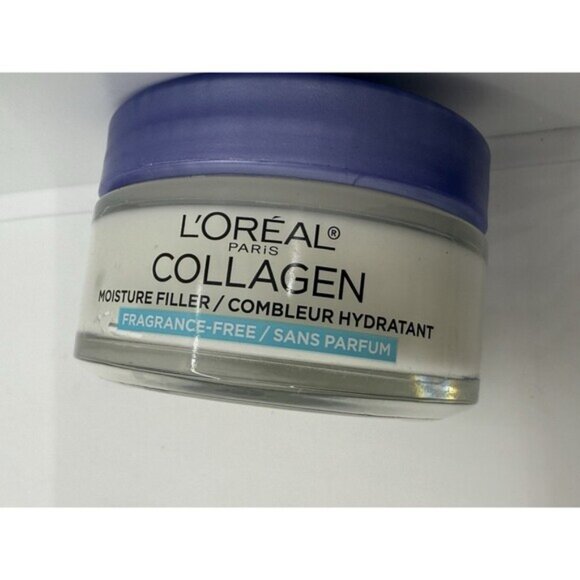 L'Oreal Paris Collagen Moisture Filler Facial Day Night Cream 1.7oz - Picture 2 of 7